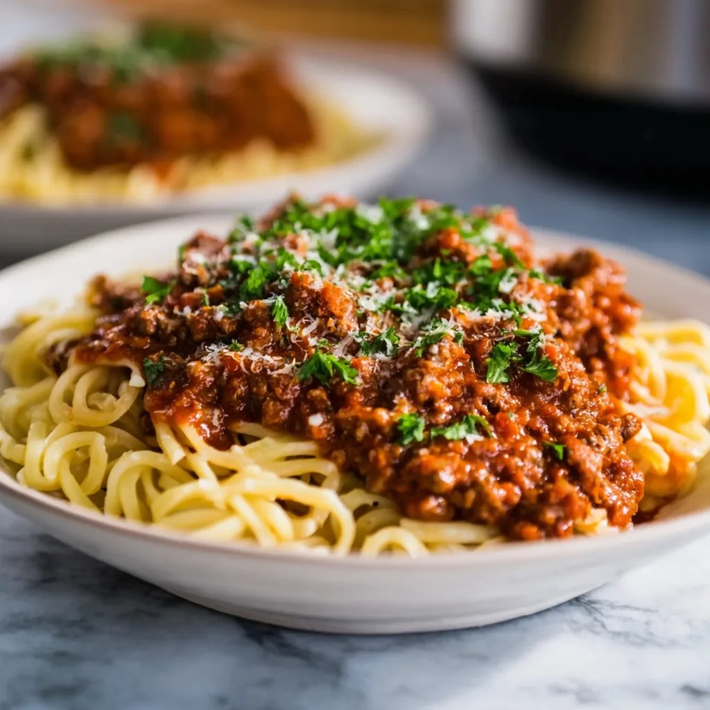 Set-and-Forget Perfection: Rich Slow Cooker Bolognese Recipe